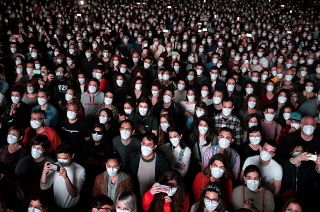 Five thousand people attended the Love of Lesbian concert in late March