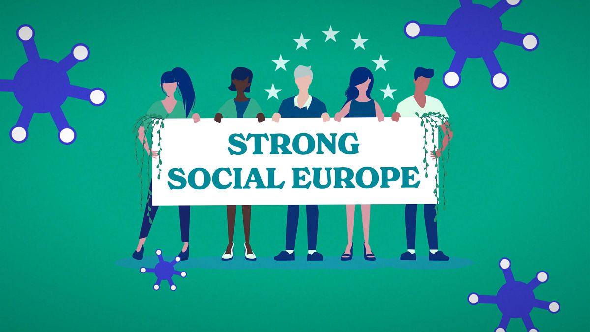 Die EU strebt ein "starkes soziales Europa" nach der Pandemie an