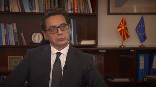 El presidente de Macedonia del Norte pide más presencia de la UE en los Balcanes