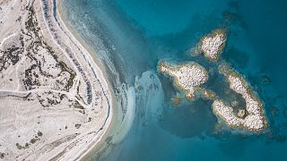 NASA researchers took samples from Lake Salda in Turkey.