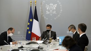 Conseil de défense à l'Elysée, Paris, France, 20 avril 2021 