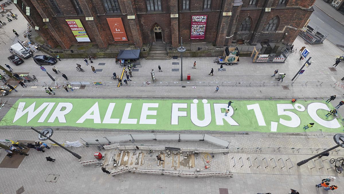 Klimaprotest in Hamburg im März 2019
