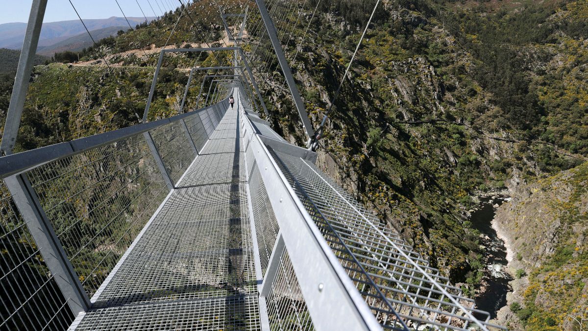 Portugal : à Arouca, le pont suspendu pédestre le plus long au monde