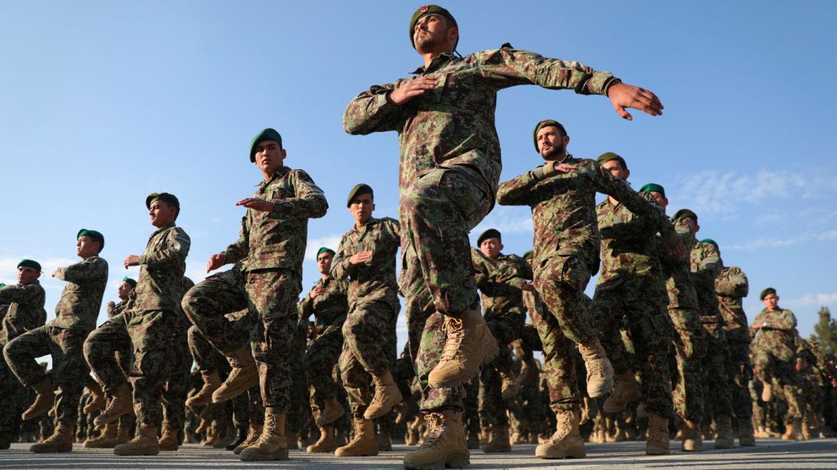 جنود بالجيش الأفغاني