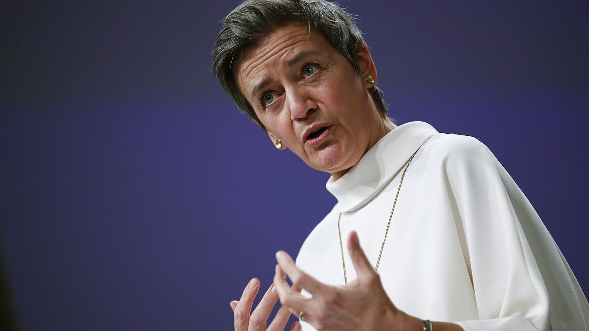 Commissioner Vestager will lead the legal action against Apple.