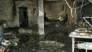 India, in fiamme reparto covid in un ospedale del Gujarat