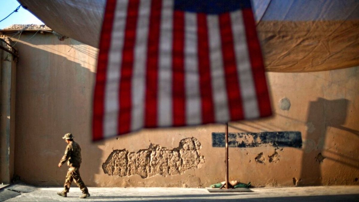 خروج نظامیان آمریکا از افغانستان