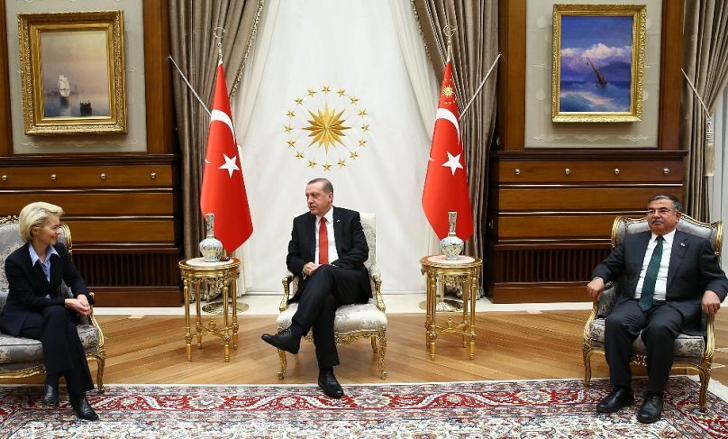 AP Photo/Murat Cetinmuhurdar, Presidential Press Service, Pool