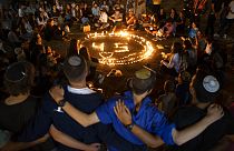 Veillée pour les 45 juifs ultra-orthodoxes morts dans la bousculade du mont Meron, 2 mai 2021
