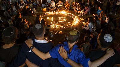 Veillée pour les 45 juifs ultra-orthodoxes morts dans la bousculade du mont Meron, 2 mai 2021