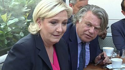 Marine Le Pen et Gilbert Collard en juin 2017