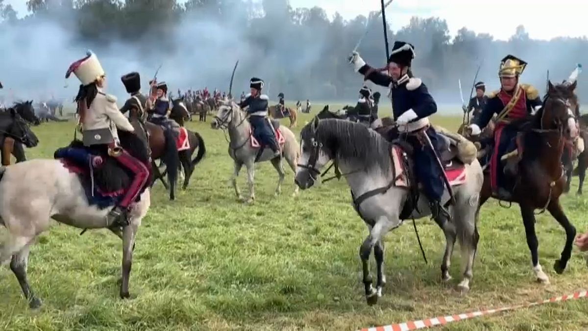 Schlacht bei Borodino, nachgestellt