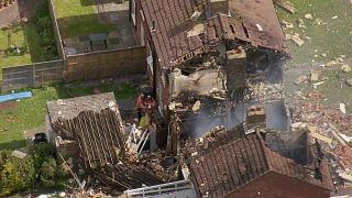 An explosion ravaged a house in Kent