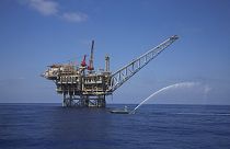 Πλατοφόρμα εξόρυξης φυσικού αερίου στη Μεσόγειο (φώτο αρχείου)