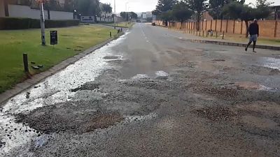 South Africans decry poor state of roads