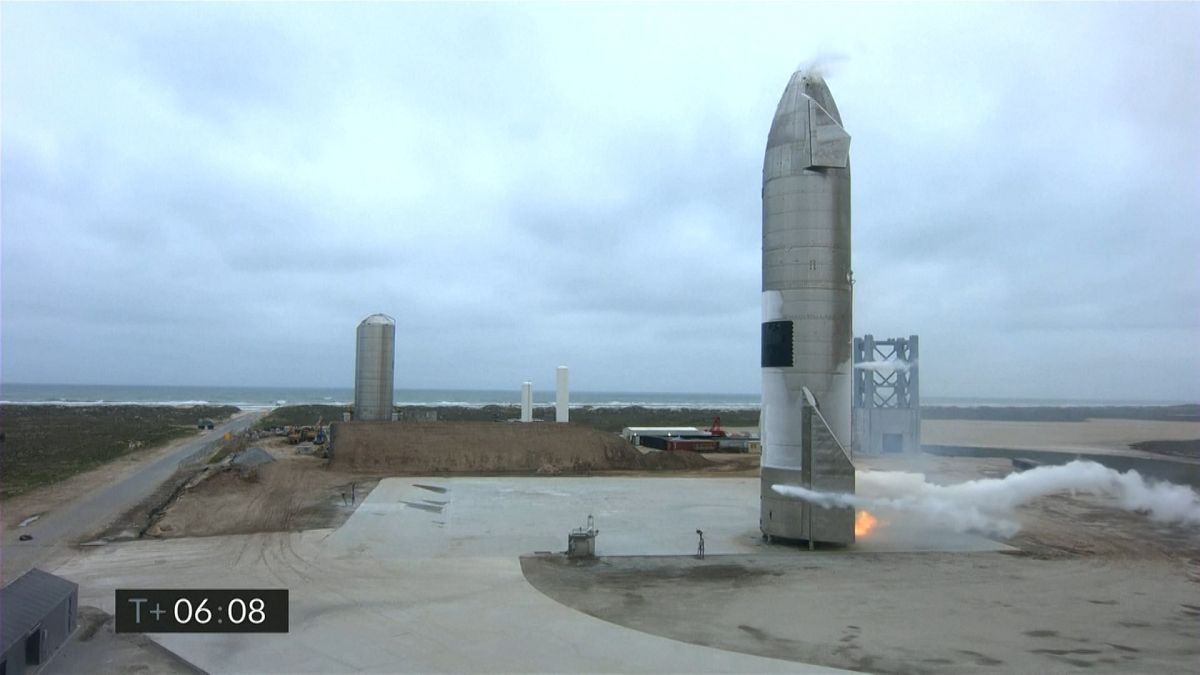 SpaceX Starship landing