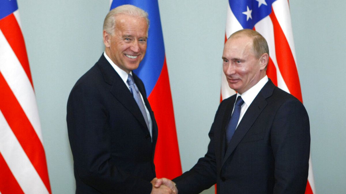 ABD Başkanı Joe Biden ve Rusya Devlet Başkanı Vladimir Putin/ 10 Mart 2011, Moskova