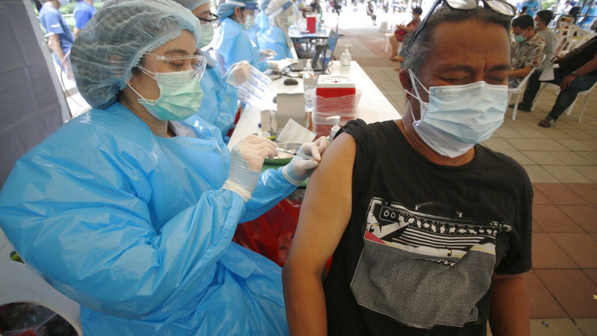 Campaña de vacunación en Tailandia