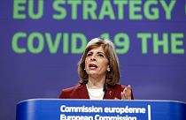 Avrupa Birliği (AB) Komisyonu'nun sağlıktan sorumlu üyesi Stella Kyriakides