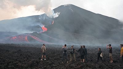 Pacaya volcanic activity