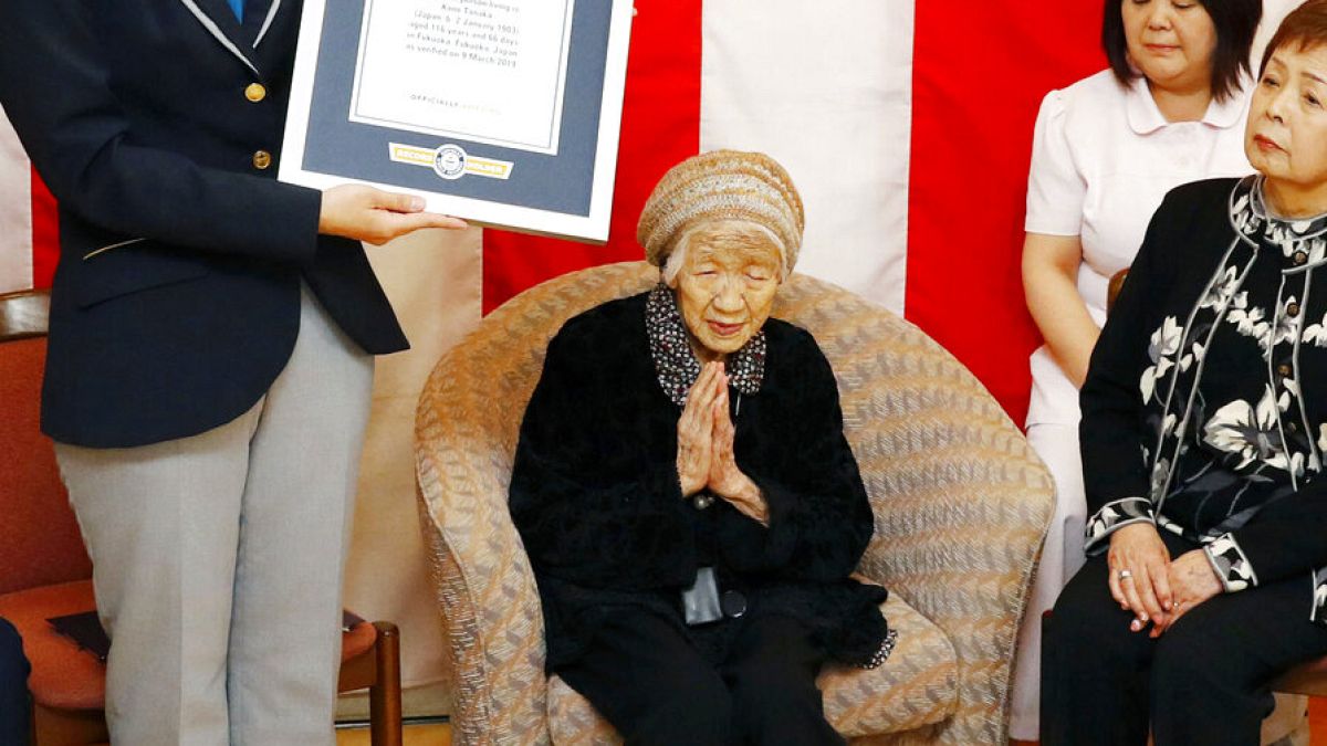 118 yaşındaki Kane Tanaka
