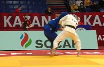 Kazan Judo Grand Slam'da Rus ve Japon judokalar zirvede yer aldı