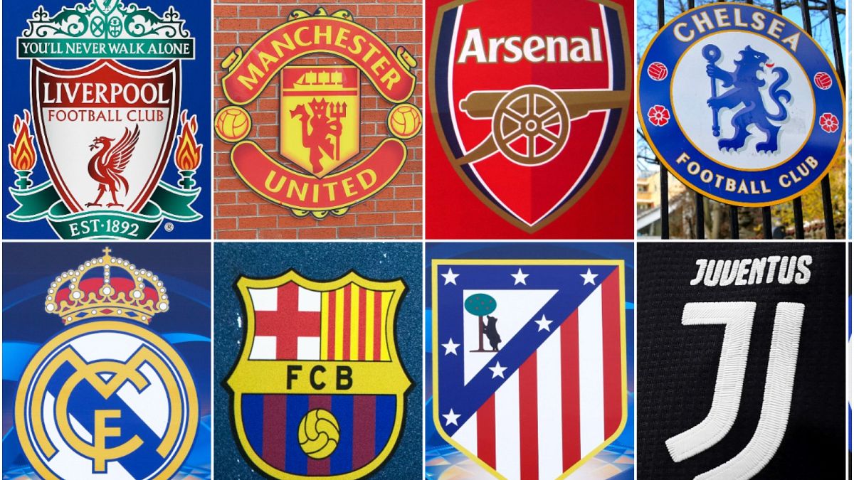 الدوري السوبر: برشلونة وريال مدريد ويوفنتوس يتمسكون بالمشروع ويستنكرون تهديدات ويفا 