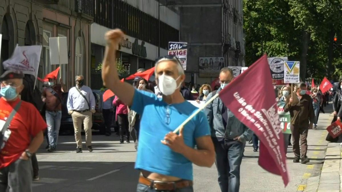 مظاهرات بورتو ضد القمة الأوروبية