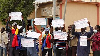Chadian police disperse opposition protest