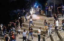 درگیری بین معترضان فلسطینی و پلیس اسرائیل در بیت‌المقدس
