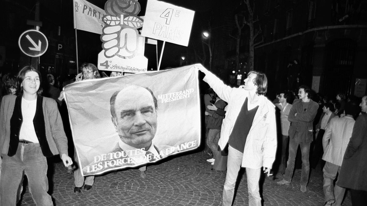 Paris, le 10 mai 1981 : "le peuple de gauche" célèbre la victoire de François Mitterrand 