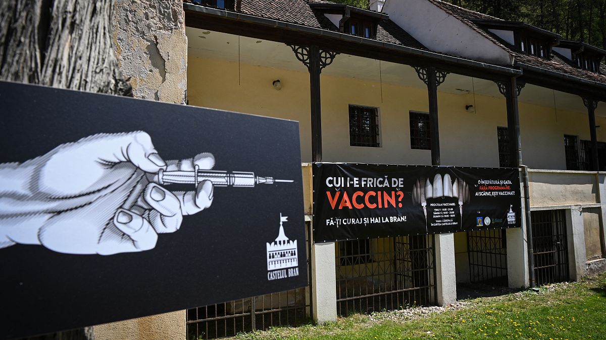 Impfung auf Schloss Bran