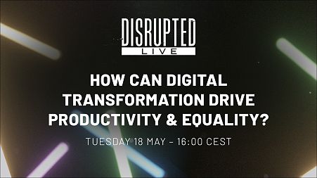 Euronews' Live Virtual Debate will put questions on digital transformation to some of the key thinkers and digital players in Europe.