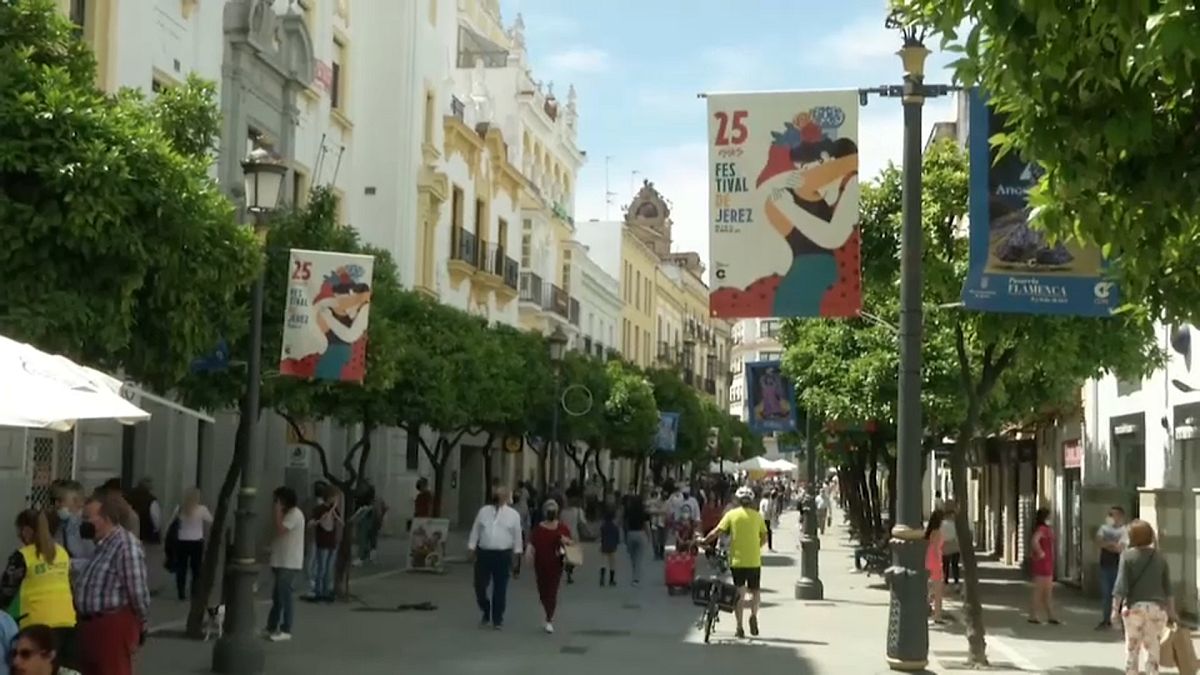 Die spanische Stadt Jerez de la Frontera ist für mehrere Wochen im Flamenco-Fieber