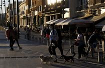Eine Straße in der Hauptstadt Nikosia