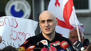 O líder da oposição georgiana foi libertado