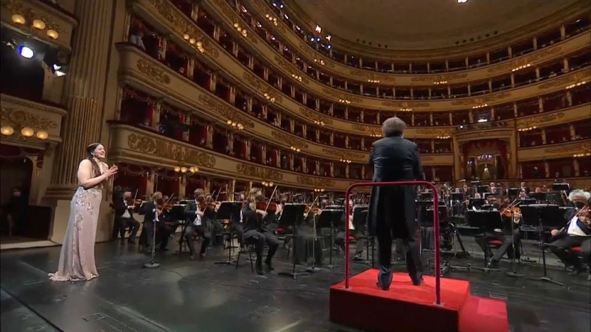 Concert à La Scala de Milan, 10 mai 2021