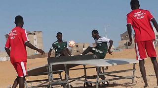 Senegal gambles on teqball to absorb leftover soccer talent 