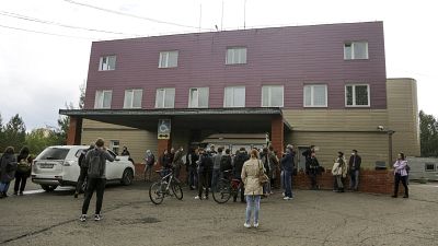 Клиническая больница N 1 Омска, куда 21 августа 2020 года был доставлен Алексей Навальный 