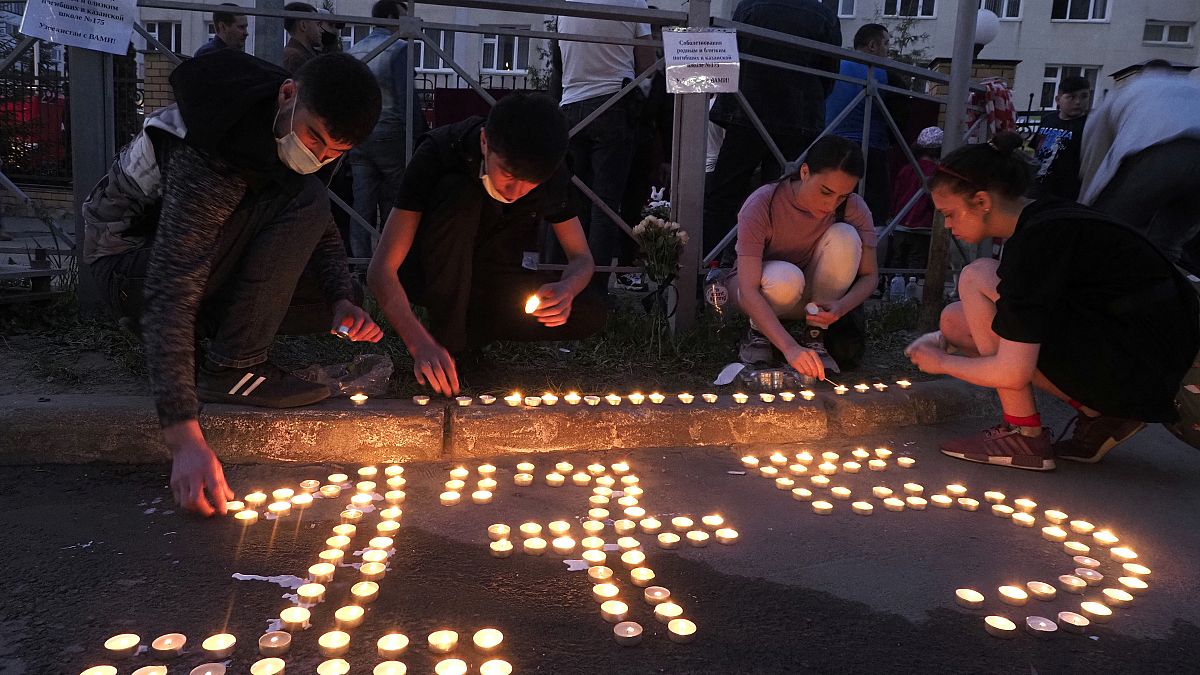 Conmoción en la ciudad de Kazán tras la masacre en una escuela 