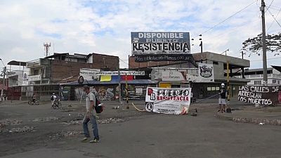 Proteste in Kolumbien