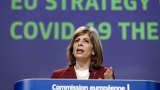 European Union Health Commissioner Stella Kyriakides