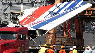 Un débris de l'avion Airbus qui s'est crashé en 2009, à Recife, Brésil, le 14 juin 2009