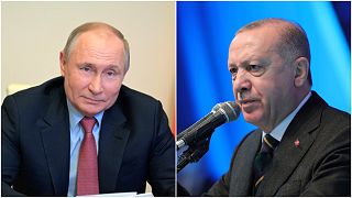رجب طيب أردوغان - فلاديمير بوتين