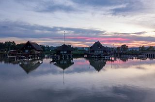 Pfahlhäuser am Fertő -See