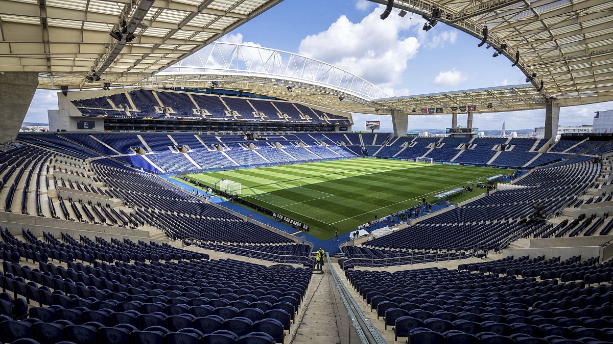 Dragao stadium in Porto, Portugal.