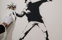Love is in the Air - Banksy