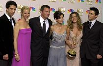 file photo, the cast of "Friends,"