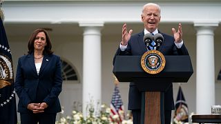 ABD Başkanı Joe Biden ve Başkan Yardımcısı Kamala Harris