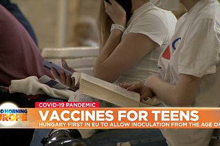 Unidentified students in classroom.